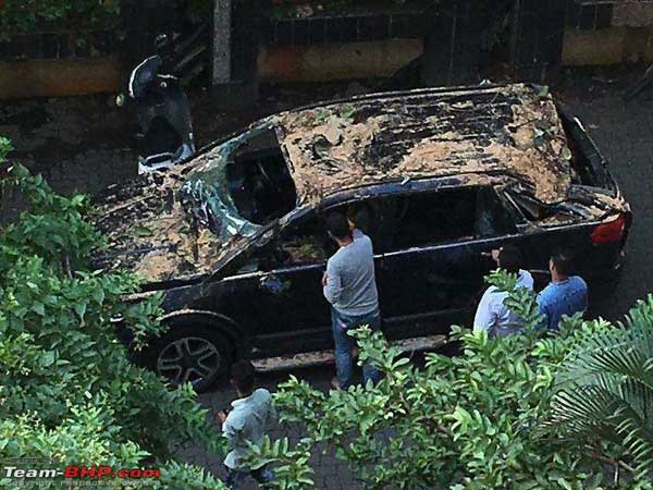 டாடா கார் விபத்து