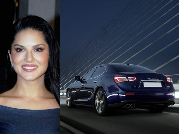 பவர்ஃபுல் கார்கள்தான் சன்னி லியோனுக்கு பிடிக்குமாம்!