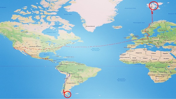 பீர் குடிக்க காரில் 32,000 கிமீ தூரம் டூர் அடித்த சாகச பயண பிரியர்!