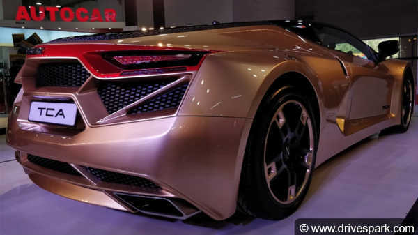 புதிய டிசி டிசிஏ ஸ்போர்ட்ஸ் கார் விற்பனைக்கு அறிமுகம்!