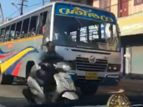 கார் பான்னட்டில் விதி உலா செய்த இளைஞர்... எங்கே செல்கிறோம் நாம்..??