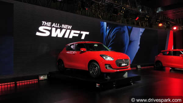  புதிய மாருதி ஸ்விஃப்ட் காரின் வேரியண்ட் வாரியாக வசதிகள் விபரம்!