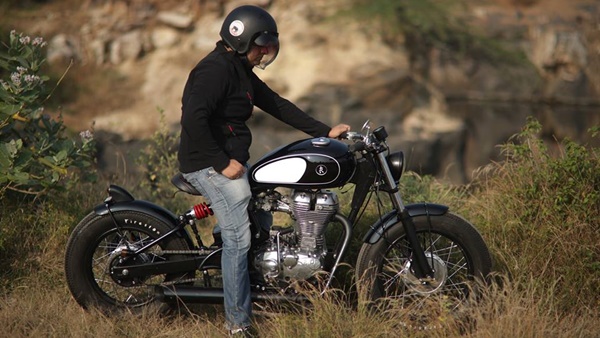 சென்னை நிறுவனத்தின் கைவண்ணத்தில் உருமாறிய ராயல் என்ஃபீல்டு!