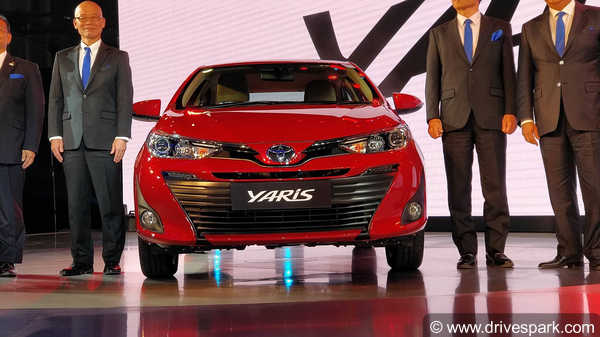 டொயோட்டா புதிய யாரிஸ் கார் ஆட்டோ எக்ஸ்போவில் அறிமுகம்..!!