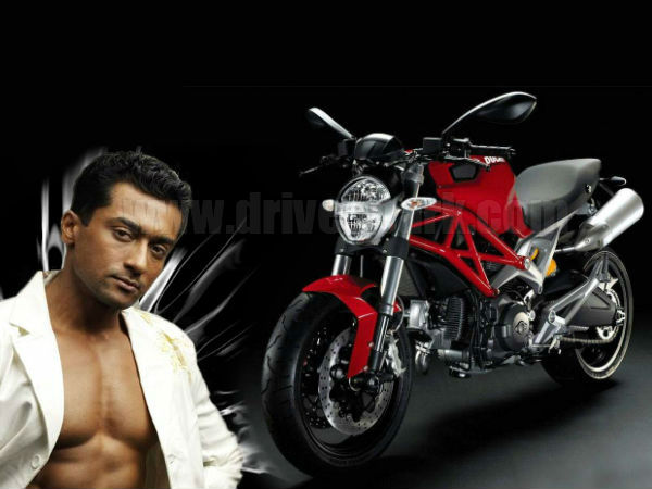 டுகாட்டிக்கு தாவிய சூர்யா