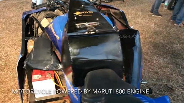  இந்தியாவின் முதல் ஆல் வீல் டிரைவ் மோட்டார்சைக்கிளை உருவாக்கிய மாணவர்!