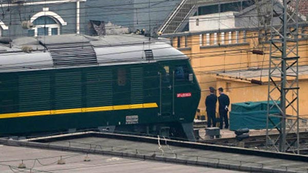 கிம் ஜாங் உன் ரயில்!