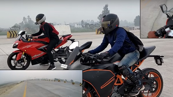 டிவிஎஸ் அப்பாச்சி ஆர்ஆர்310 Vs கேடிஎம் ஆர்சி 390 டிராக் ரேஸ்... கில்லாடி யார்? டிவிஎஸ் அப்பாச்சி ஆர்ஆர்310 Vs கேடிஎம் ஆர்சி 390 டிராக் ரேஸ்... கில்லாடி யார்?