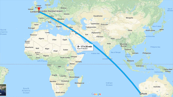 உலகில் அதிக நேரம் பயணம் செய்யகூடிய விமான பட்டியல்