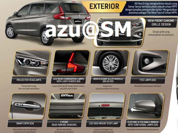 புதிய மாருதி எர்டிகா காரின் படங்கள் இணையதளத்தில் கசிந்தன!