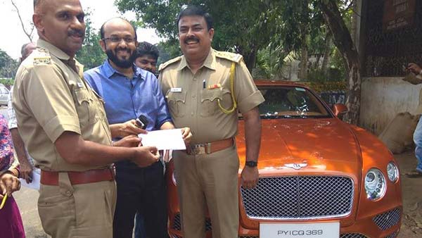 புதுச்சேரியில் பதிவு செய்யப்பட்ட கார்கள் மூலம் கேரள அரசிற்கு ரூ27.79 கோடி வருவாய்