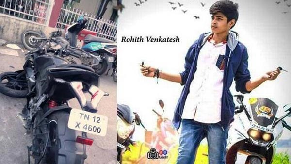 பைக் விபத்தில் 16 வயது சிறுவன் பலி; பைக் ஓட்ட அனுமதித்த தாய் மீது வழக்கு