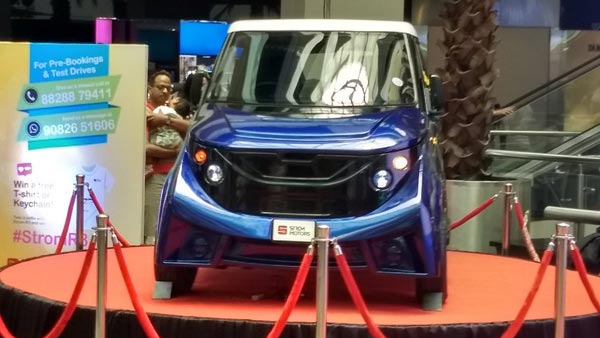 இந்தியாவில் விலை குறைந்த எலெக்ட்ரிக் கார் அறிமுகம்; இந்தாண்டு இறுதியில் விற்பனை இந்தியாவில் விலை குறைந்த எலெக்ட்ரிக் கார் அறிமுகம்; இந்தாண்டு இறுதியில் விற்பனை