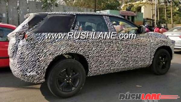 டொயோட்டா ஃபார்ச்சூனருக்கு போட்டியாக வரும் டாடா எஸ்யூவியின் ஸ்பை படங்கள்!!