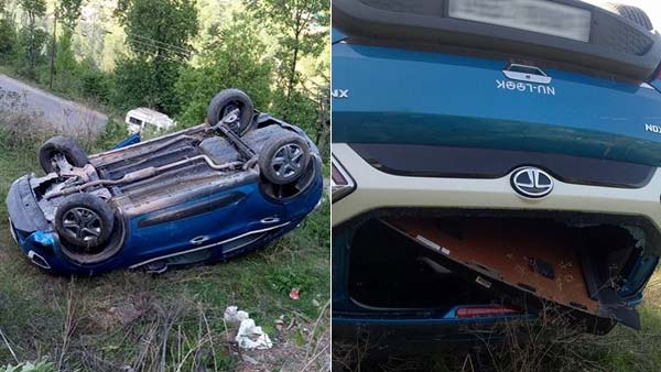 மீண்டும் ஒரு டாடா நெக்ஸான் கார் விபத்தில் சிக்கியது... இந்த முறையும்... !!