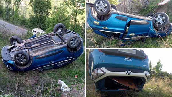 மீண்டும் ஒரு டாடா நெக்ஸான் கார் விபத்தில் சிக்கியது... இந்த முறையும்... !!