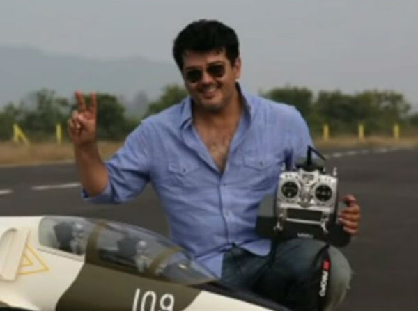 ஆளில்லா விமானம் தயாரிக்க மாணவர்களுக்கு உதவும் தல அஜித்