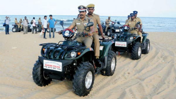 பாதுகாப்பு படையினர் பயன்படுத்தும் வித்தியாசமான வாகனங்கள்...!