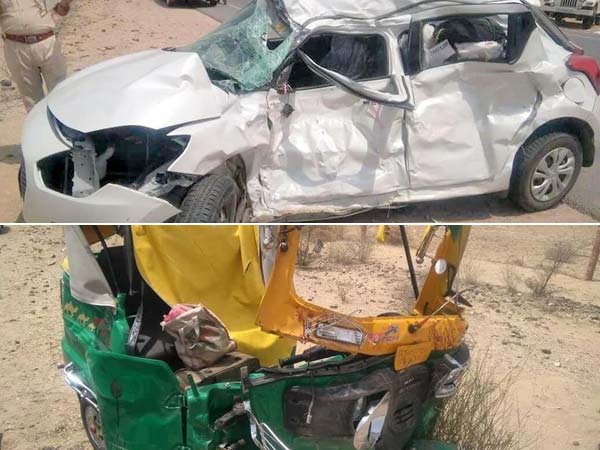 காருக்குள் கணவன் மனைவி சண்டையால் விபரீதம்... 4 பேர் உயிர் பறிபோன விபரீதம்!!