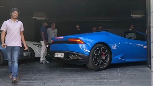 100 ரூபாய் பீட்ஸா ஆன ரூ.4 கோடி லம்போர்கினி சூப்பர் கார்...!!!