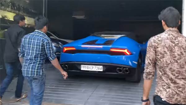 100 ரூபாய் பீட்ஸா ஆன ரூ.4 கோடி லம்போர்கினி சூப்பர் கார்...!!!