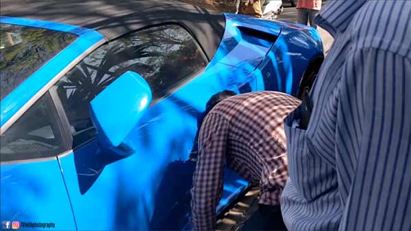 100 ரூபாய் பீட்ஸா ஆன ரூ.4 கோடி லம்போர்கினி சூப்பர் கார்...!!!