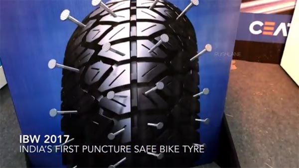 இந்தியாவில் முதல் பஞ்சர் ஆகாத டயர் அறிமுகம்