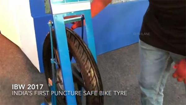 இந்தியாவில் முதல் பஞ்சர் ஆகாத டயர் அறிமுகம்