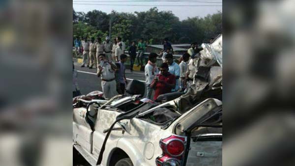 ஆர்ஜேடி தலைவர்கள் மூவரின் உயிரை பறித்த கோர விபத்து...காரணம் என்ன? அப்பளமாக நொறுங்கியது ஸ்கார்பியோ...