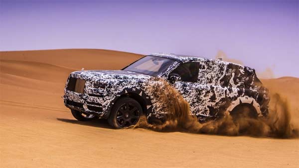 மே 10ல் அறிமுகமாகிறது ரோல்ஸ்ராய்ஸ் நிறுவனத்தின் முதல் எஸ்யூவி!