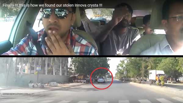 கார் திருடனை போலீசார் மடக்கி பிடிக்கும் சினிமாவை மிஞ்சும் வீடியோ காட்சிகள்