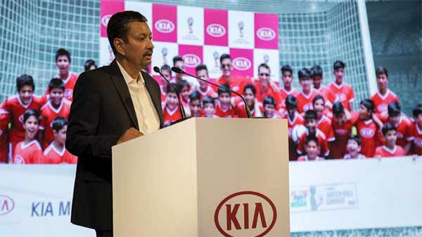 உலக கோப்பை கால்பந்து தொடரில் இந்தியாவுக்கு முதல் முறையாக வாய்ப்பு! கியாவுக்கு சுனில் சேத்ரி நன்றி!