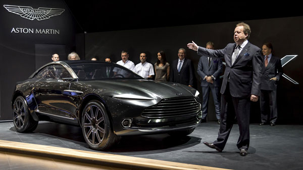 அஸ்டன் மார்ட்டின் நிறுனத்தின் முதல் எஸ்யூவி: 2019ல் உற்பத்தி துவங்குகிறது!