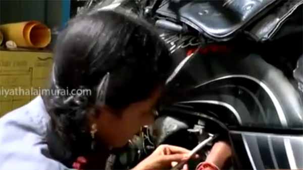 தண்ணீரில் ஓடும் பைக்; திருப்பூர் மாணவி அசத்தல் கண்டுபிடிப்பு; எப்பொழுது நடைமுறைக்கு வரும்?