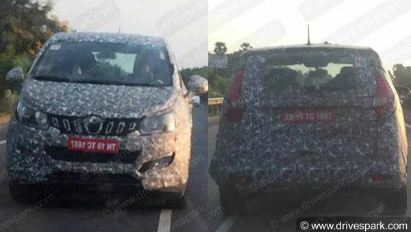 மஹிந்திராவின் புதிய எம்பிவி காரின் பெயர் விபரம் கசிந்தது!!