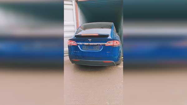 இந்தியா வந்த மற்றுமொரு டெஸ்லா மாடல் எக்ஸ் எலக்ட்ரிக் எஸ்யூவி!