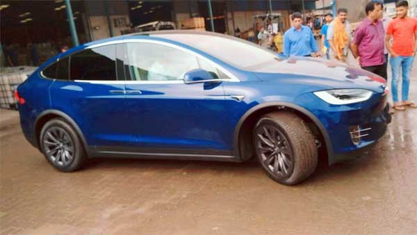 இந்தியா வந்த மற்றுமொரு டெஸ்லா மாடல் எக்ஸ் எலக்ட்ரிக் எஸ்யூவி!