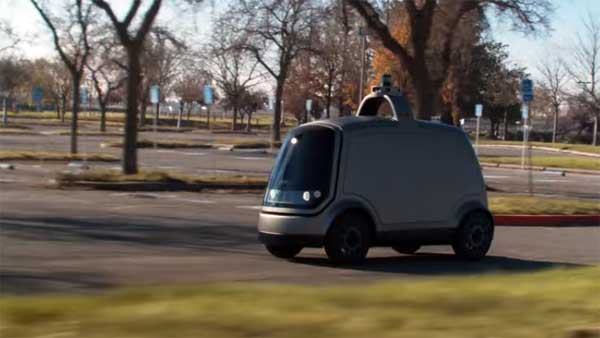 ஆளில்லா காரில் உங்கள் வீட்டில் டெலிவரி ஆகும் மளிகை சாமான்; அமெரிக்காவில் அறிமுகம் ஆளில்லா காரில் உங்கள் வீட்டில் டெலிவரி ஆகும் மளிகை சாமான்; அமெரிக்காவில் அறிமுகம்