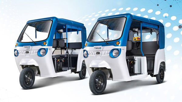 பேட்டரியில் இயங்கும் ஆட்டோரிக்ஷா மாடல்களை காட்சிப்படுத்தியது மஹிந்திரா!!