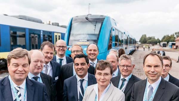 உலகின் முதல் ஹைட்ரஜன் பியூயல் ரயில் அறிமுகம்