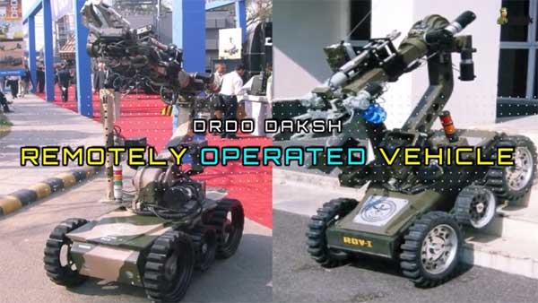 பாகிஸ்தான் தீவிரவாதிகளுக்கு சிம்ம சொப்பனமாக திகழும் இந்திய ராணுவத்தின் அதிநவீன ரோபோ..