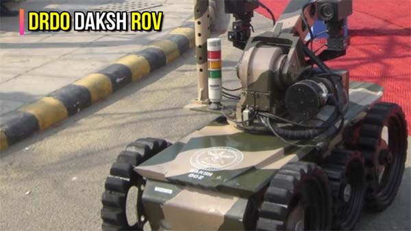 பாகிஸ்தான் தீவிரவாதிகளுக்கு சிம்ம சொப்பனமாக விளங்கும் இந்திய ராணுவத்தின் அதிநவீன ரோபோ..