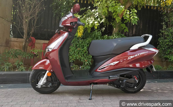 புதிய ஹீரோ டெஸ்ட்டினி 125 ஸ்கூட்டர் விற்பனைக்கு அறிமுகம்!
