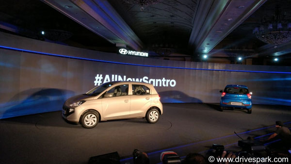 ரூ.3.89 லட்சத்தில் விற்பனைக்கு வந்தது புதிய ஹூண்டாய் சான்ட்ரோ கார்!