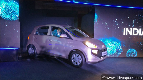 ரூ.3.89 லட்சத்தில் விற்பனைக்கு வந்தது புதிய ஹூண்டாய் சான்ட்ரோ கார்!