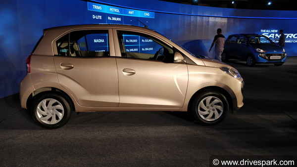 ரூ.3.89 லட்சத்தில் விற்பனைக்கு வந்தது புதிய ஹூண்டாய் சான்ட்ரோ கார்!