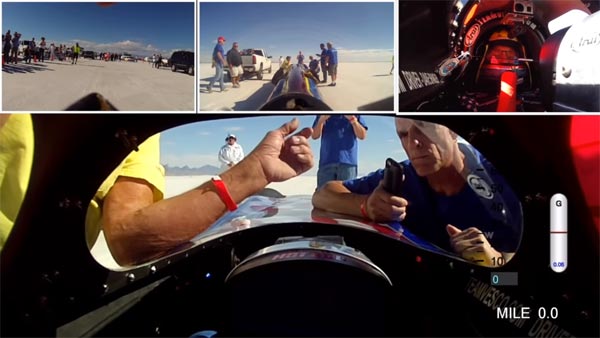 800 கி.மீ. வேகத்தில் சீறி பாய்ந்த உலகின் அதிவேகமான கார்.. அசர வைக்கும் வீடியோ..!