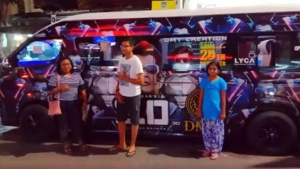 மலேசியாவை கலக்கும் 2.0 வேன்... கெத்து காட்டும் ரஜினி ரசிகர்கள்... இதில் அப்படி என்னதான் இருக்கு?