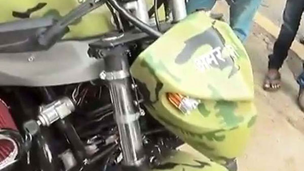 மாருதி 800 கார் இன்ஜினுடன் இந்திய ராணுவத்திற்கு நவீன பைக்.. படிப்பை பாதியில் கைவிட்டு சாதித்த இளைஞர்