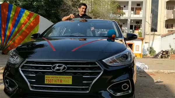 சொந்தமாக பெரிய கார்.. தந்தையின் நீண்ட நாள் கனவை 50வது பிறந்த நாளில் நிறைவேற்றிய 22 வயது மகன்